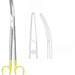 Hysterectomy Scissors TC 02-450-23
