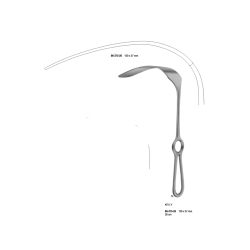 Retractors For Deep Surgery (abdominal Retractors) 06-375-26